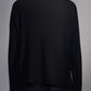 Ribbed Sweater with Raw-Edge Hem and Cuffs