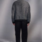 Bouclé Zip-Up Bomber Jacket