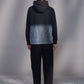 Gradient Sweater Print Hoodie