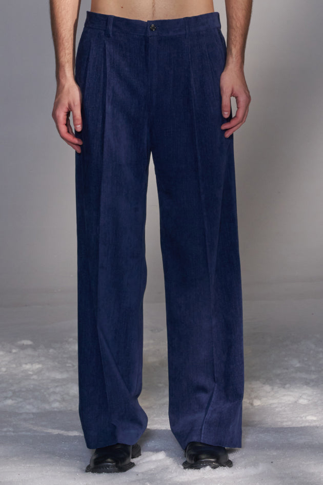 Moleskin Tailored Suit Pants