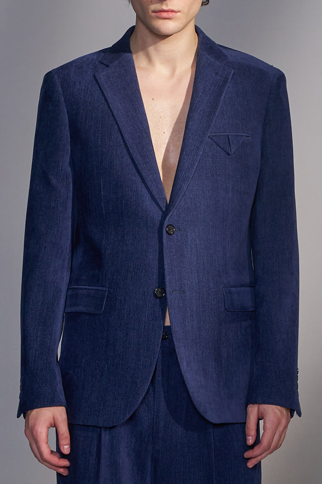Moleskin 2-Button Tailored Blazer