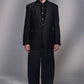 Balloon-Fit Wool Pants