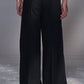 Wrapped Wide-Leg Pants