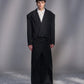 Cropped Oversized Double-Breasted Blazer