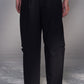 Baggy Knee-Pleated Pants
