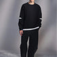 Slit-Sleeve Sweatshirt