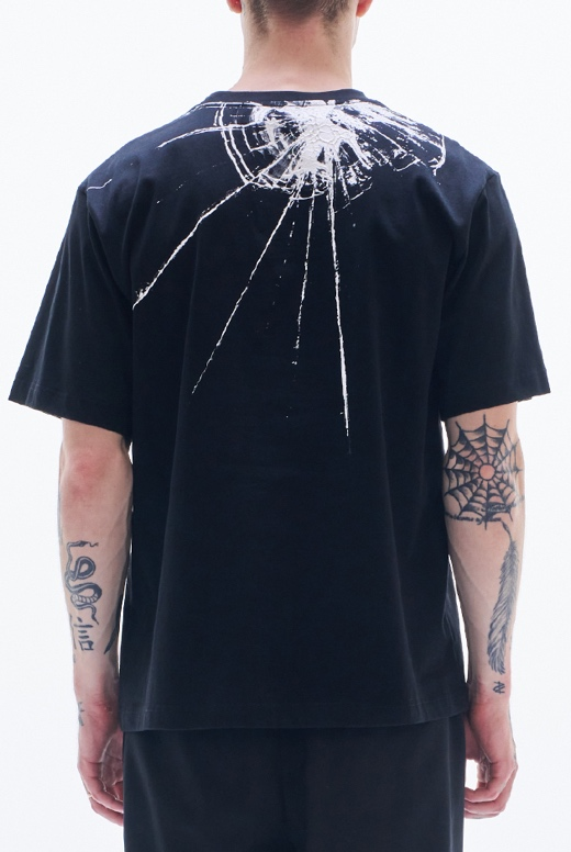 Tee With Broken Glass Pattern
