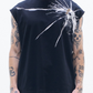 Vest With Broken Glass Pattern
