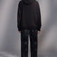 Hoodie with Contrast Color Facing