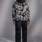 Black-and-White Pattern Jacket