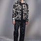Black-and-White Pattern Jacket