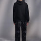 Textured Knit Zip-Up Hoodie