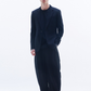 Wool Blazer With Black Slit