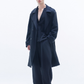 Viscose Linen Trench Coat