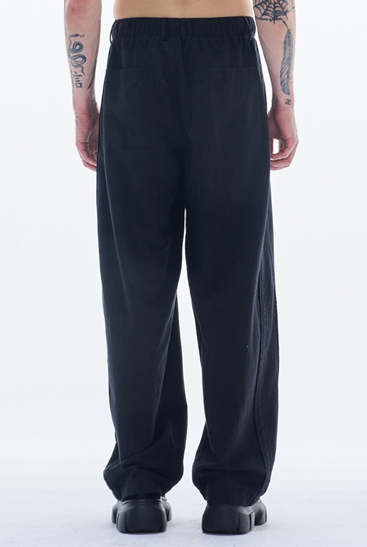 Cotton Linen Bagge Pants