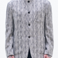 Cotton Tweed No-Collar Blazer