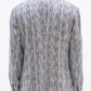 Cotton Tweed No-Collar Blazer