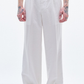 Viscose Linen Bell Bottom Pants