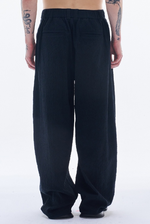 Crepe Cotton Balloon Pants