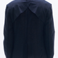 Sheet Wool Blazer With Raw Edge