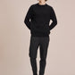 Stitch Round Neck Wool Sweater