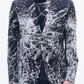 Blazer With Overall Broken Glass Print