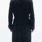 Stripe Textured Light Coat