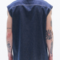 Linen Denim Sleeveless Shirt