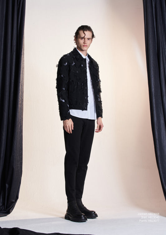 Slim Fit Black Jeans