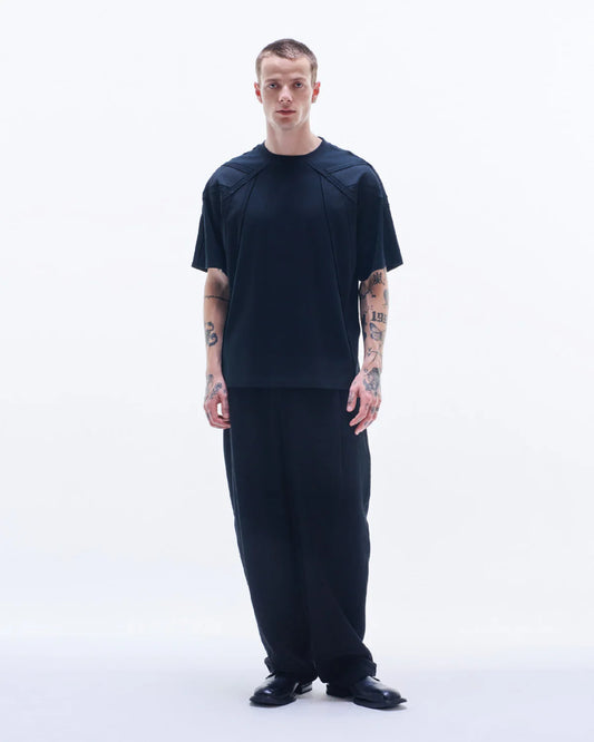 Rayon Cotton Curved Leg Pants