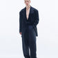 Linen Cotton Texture Oversized BD Blazer