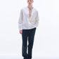 Crepe Cotton Regular Fit Pants