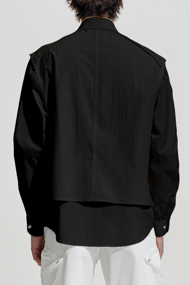 Nylon Layer Shirt Jacket