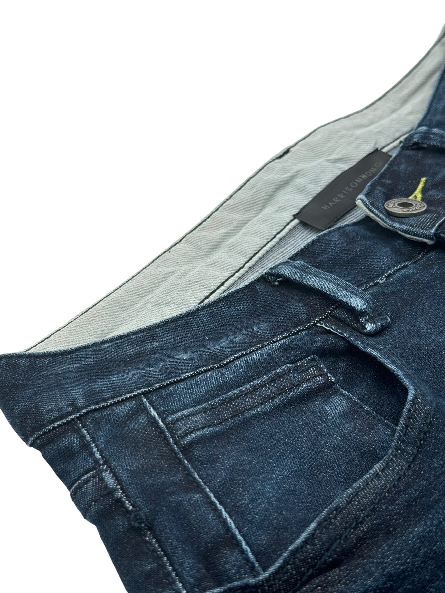 Tapered Fit Blue Jeans