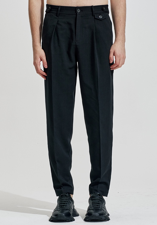 Pleated Suit Pants