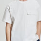 Tee With Half Perforated Nylon