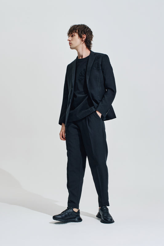 Pleated Suit Pants