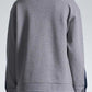 Sweatshirt With Denim Hem