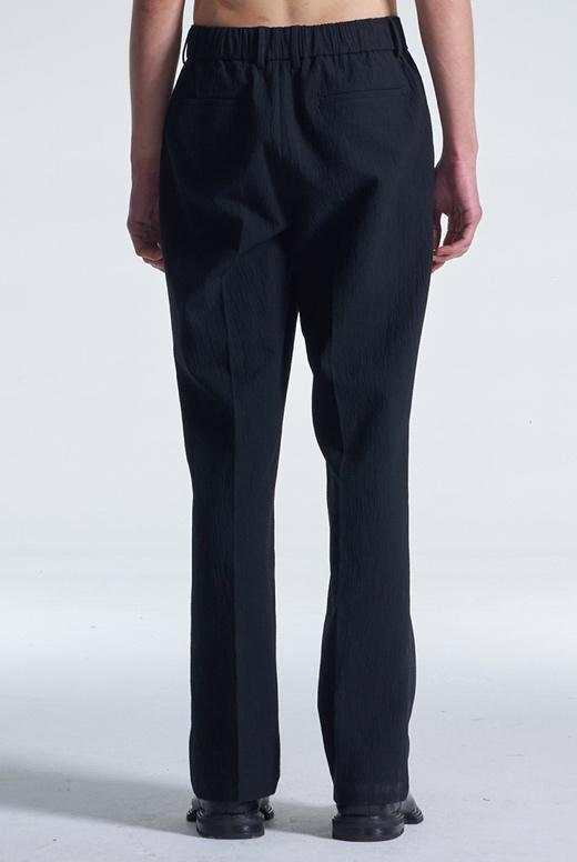 Crepe Cotton Pants With Slight Bell Bottom