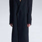 Maxi DB Coat With Wide Shoulder