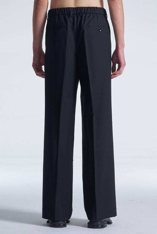 Wide Leg Wool Pants
