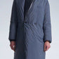 Reversible Down Coat With Belt