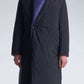 Reversible Down Coat With Belt