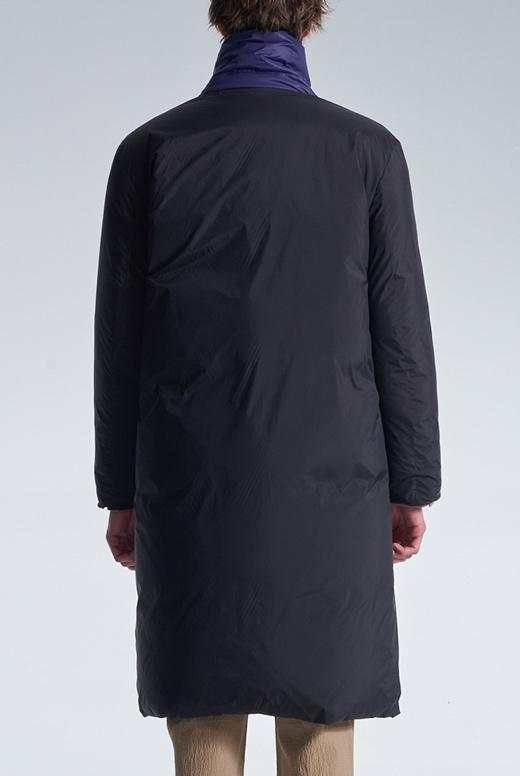 Reversible Down Coat With Belt