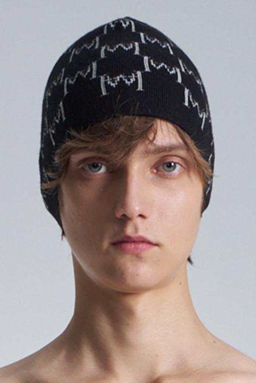Logo Monogram Wool Beanie