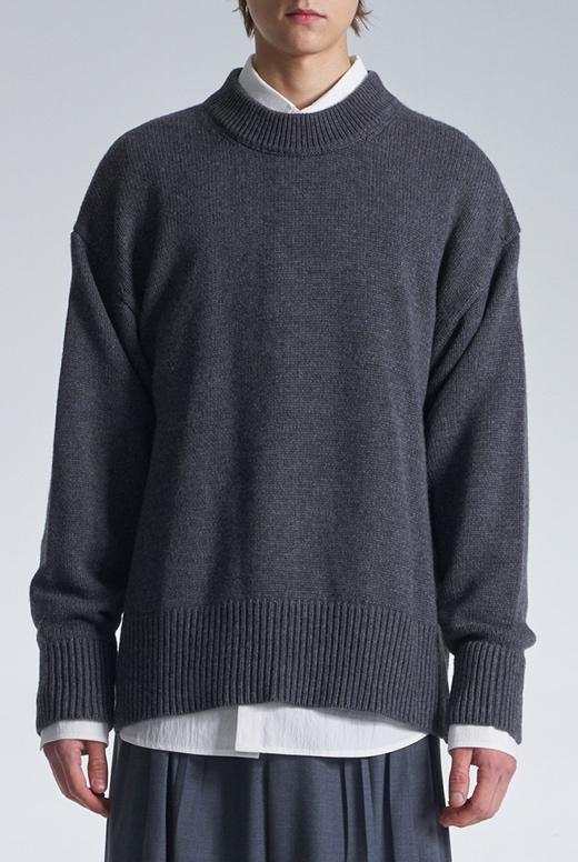 Cashmere Wool Hybrid Oversize Sweater