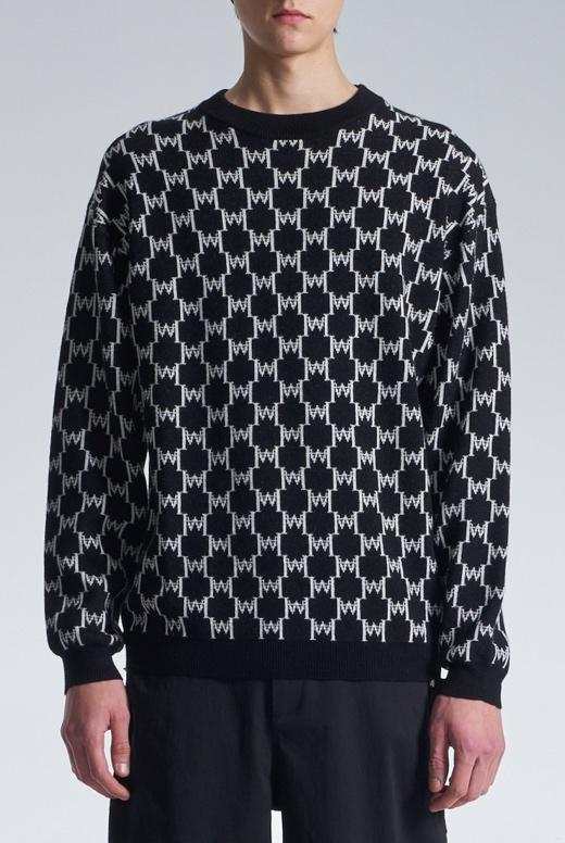 Logo Monogram Wool Sweater