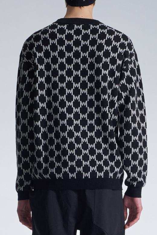 Logo Monogram Wool Sweater