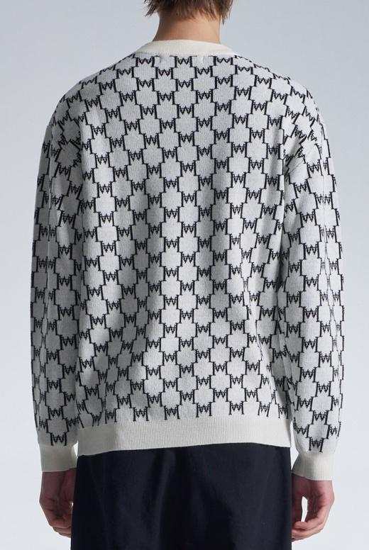Logo Monogram Wool Sweater