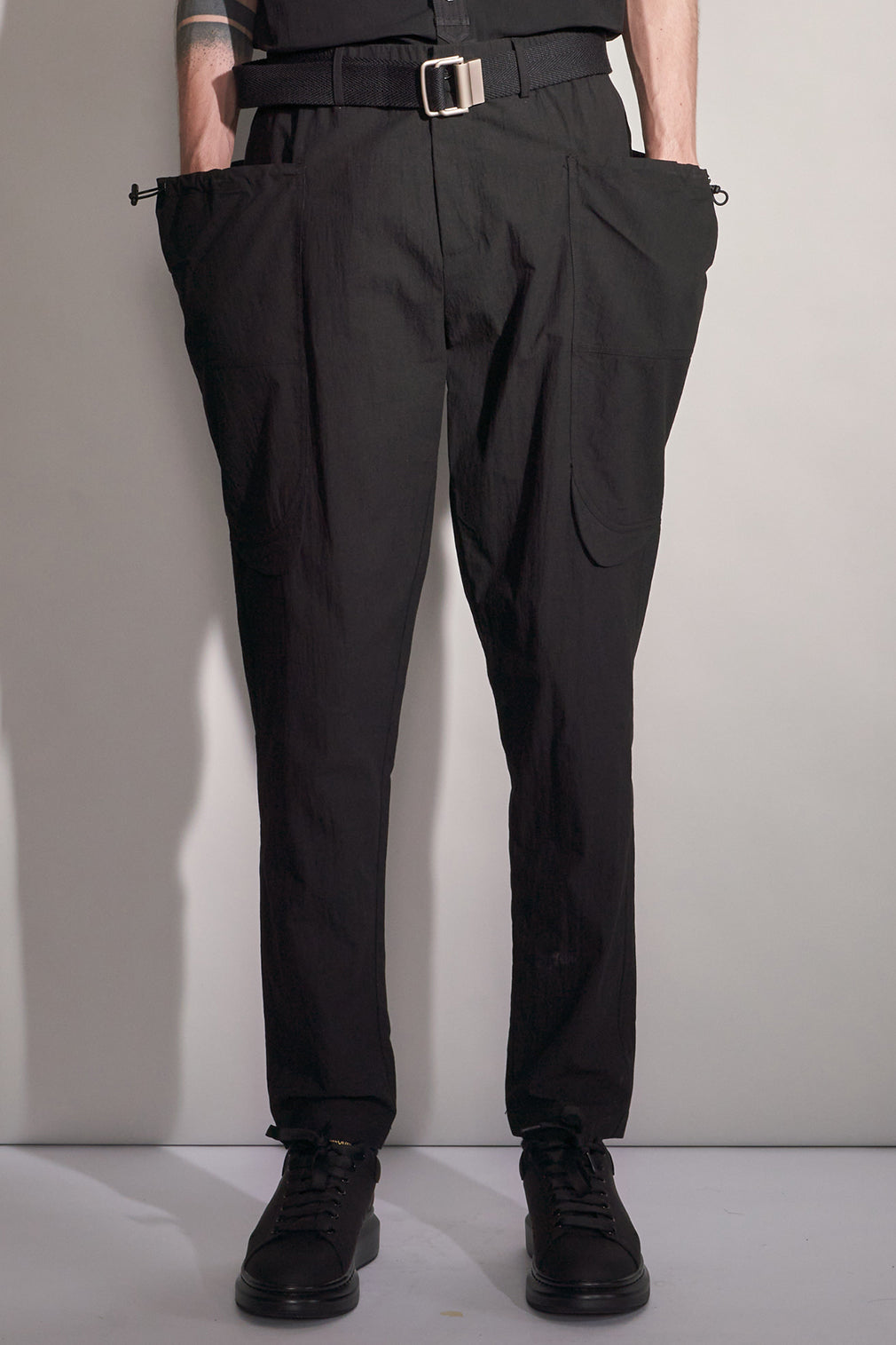 Pants With Drawstring Pockets Harrison Wong